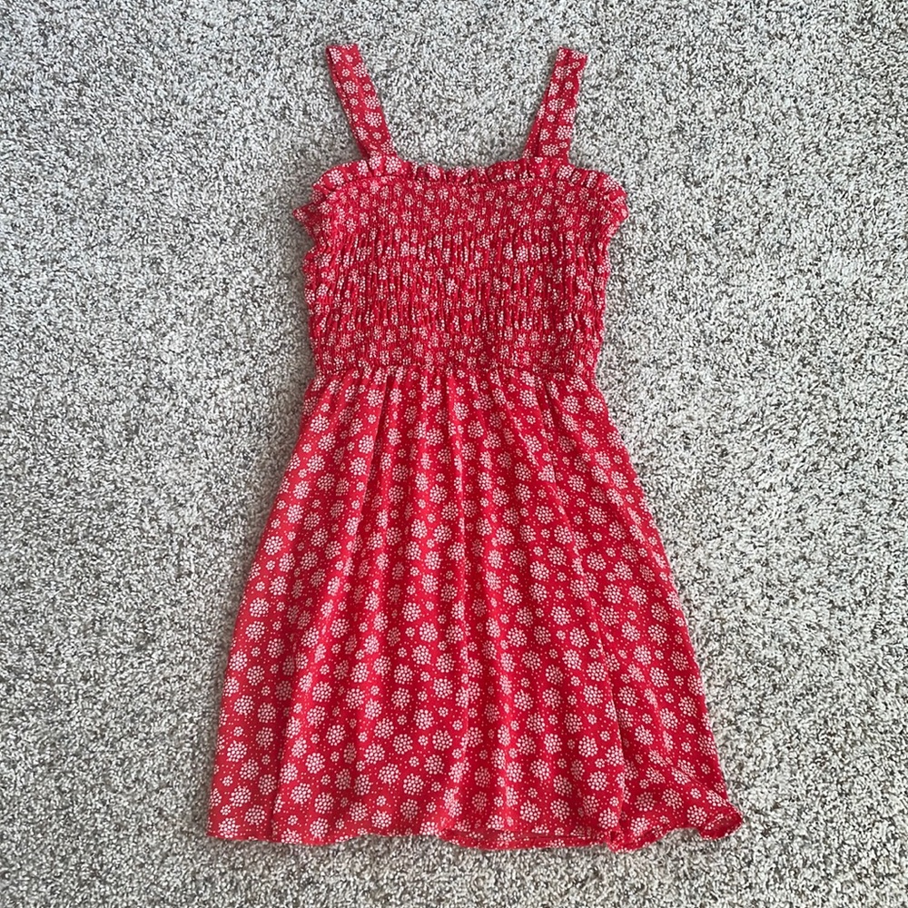 Red Pattern Dress